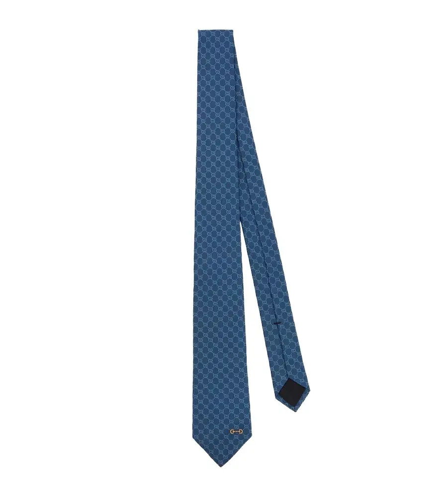 Gucci GG silk jacquard tie
