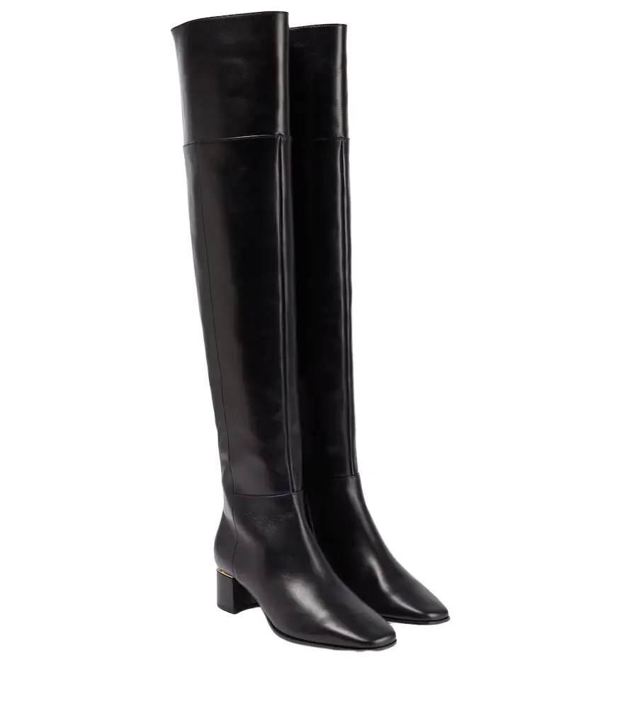 Jimmy Choo Loren 45 leather over-the-knee boots - Women's Shoes
