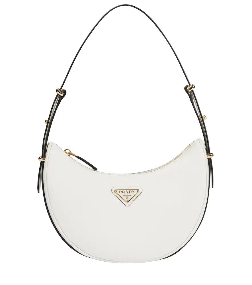 Prada Arqué Small leather shoulder bag