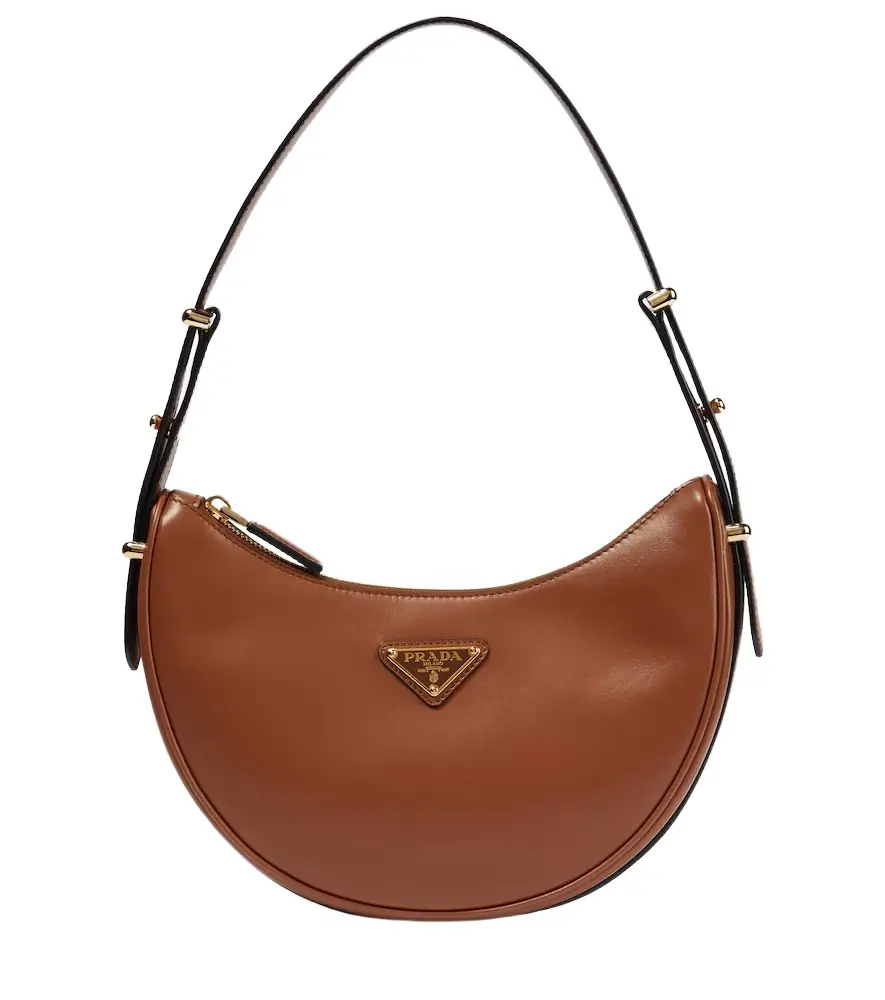 Prada Arqué Small leather shoulder bag