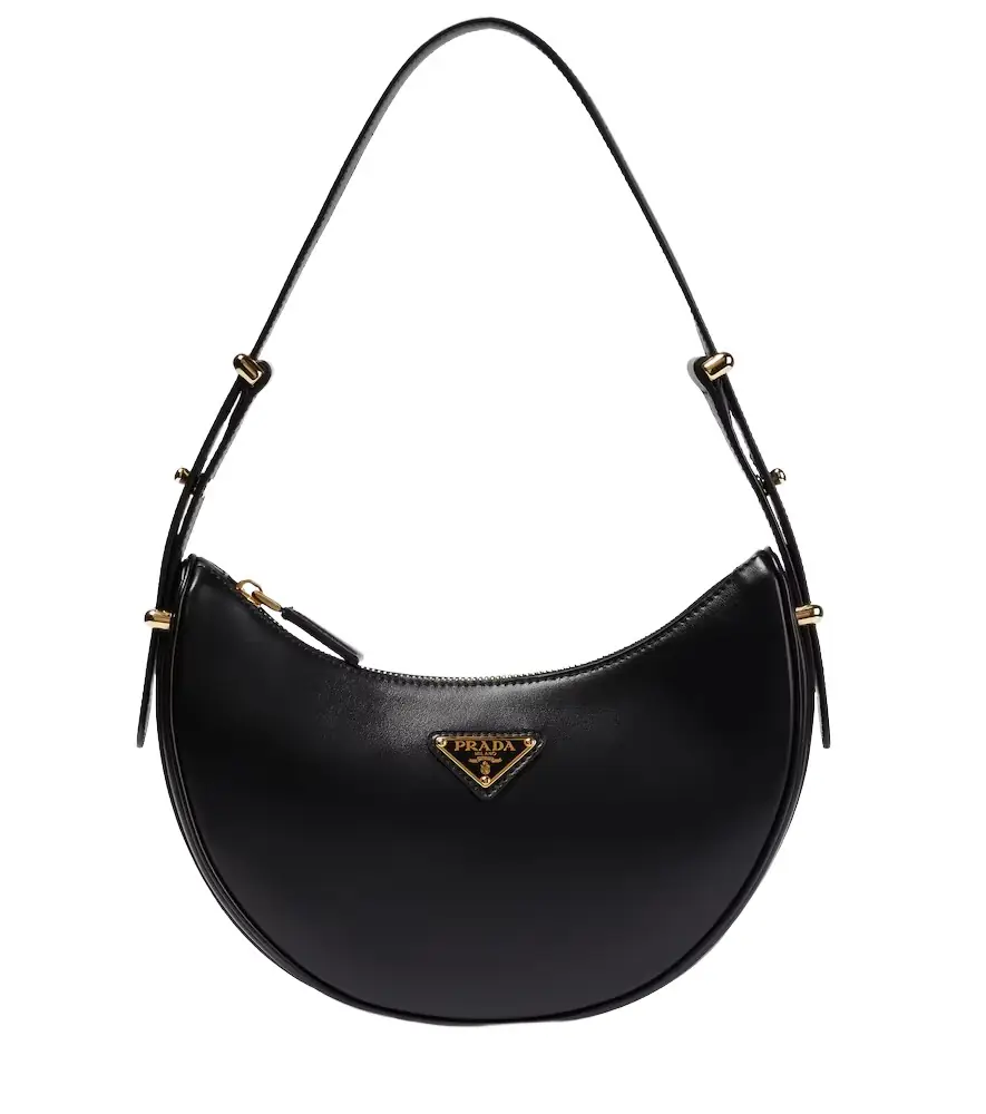 Prada Arqué Small leather shoulder bag