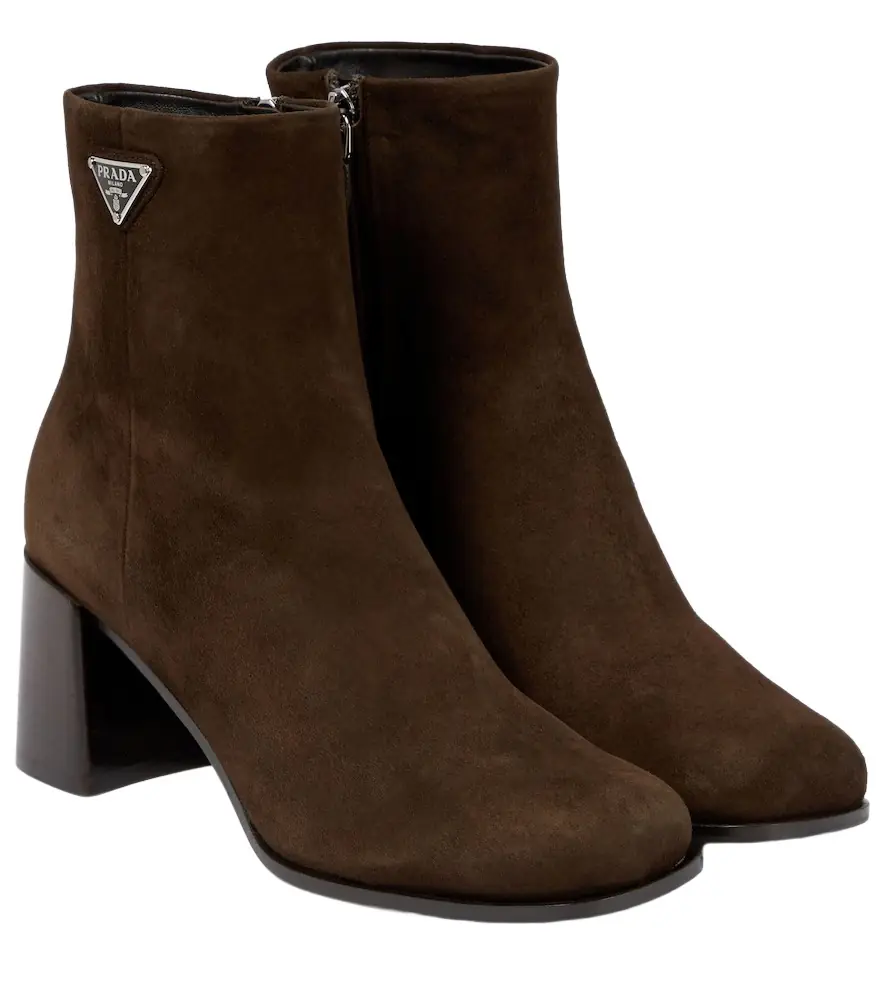 Prada Suede ankle boots