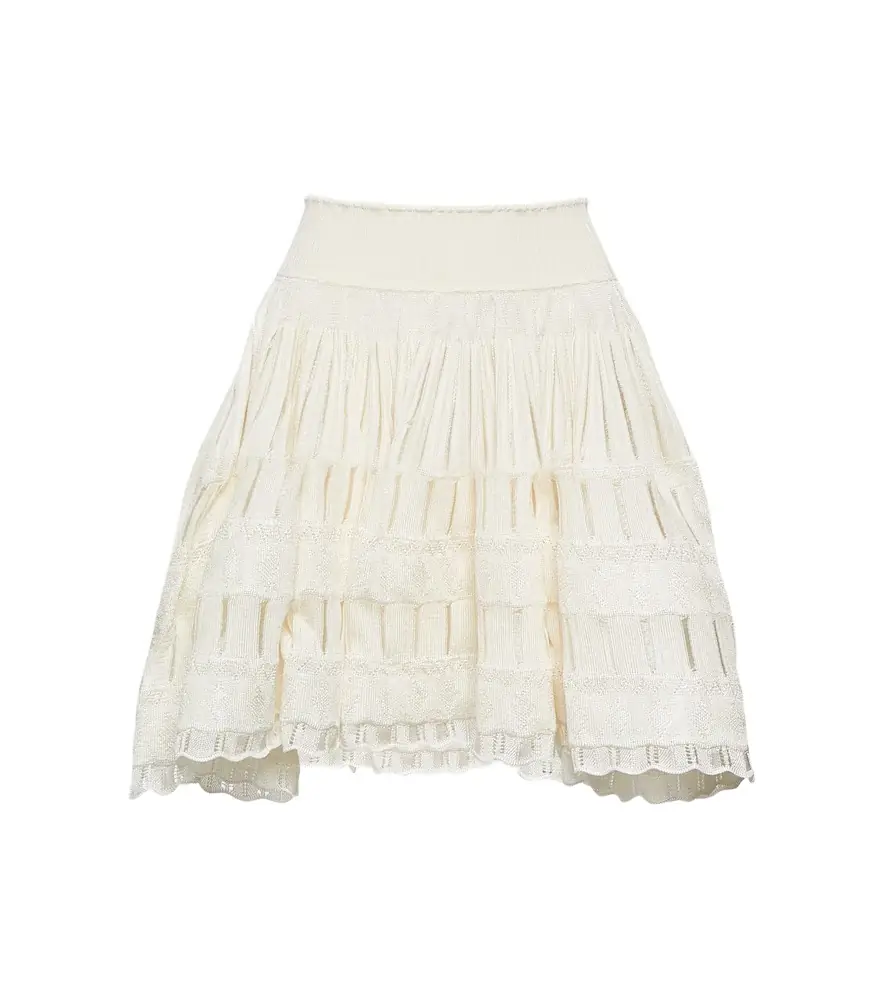 Alaia Alaïa Crinoline miniskirt