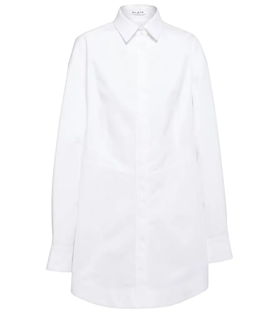 Alaia Alaïa Cotton poplin shirt