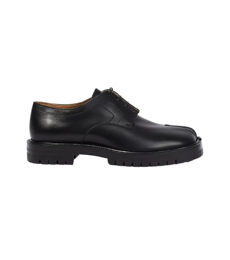 Maison Margiela Tabi leather Derby shoes