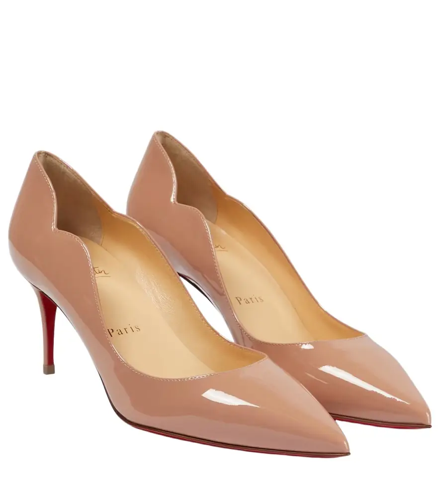 Christian Louboutin Hot Chick 70 patent leather pumps