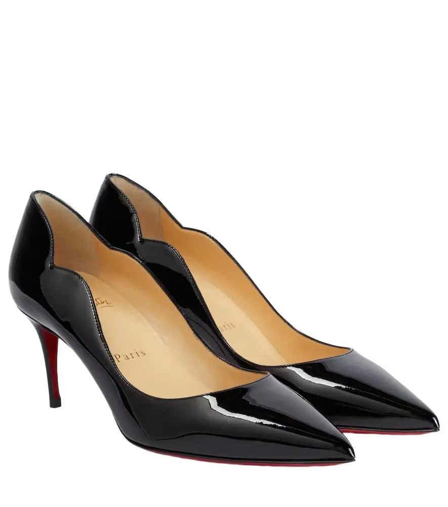 Christian Louboutin Hot Chick 70 patent leather pumps