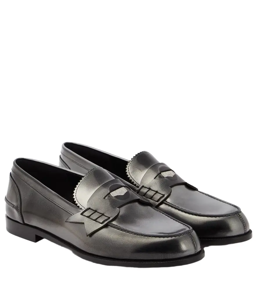 Christian Louboutin Penny leather loafers