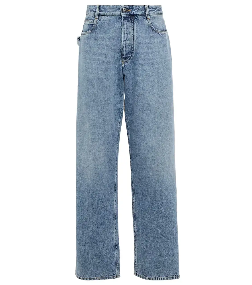 Bottega Veneta High-rise straight jeans