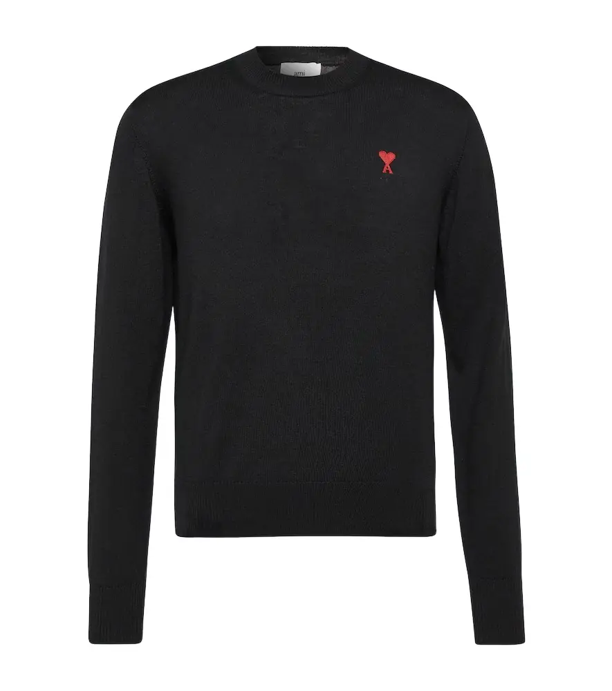 Ami Paris Ami De Caur wool sweater