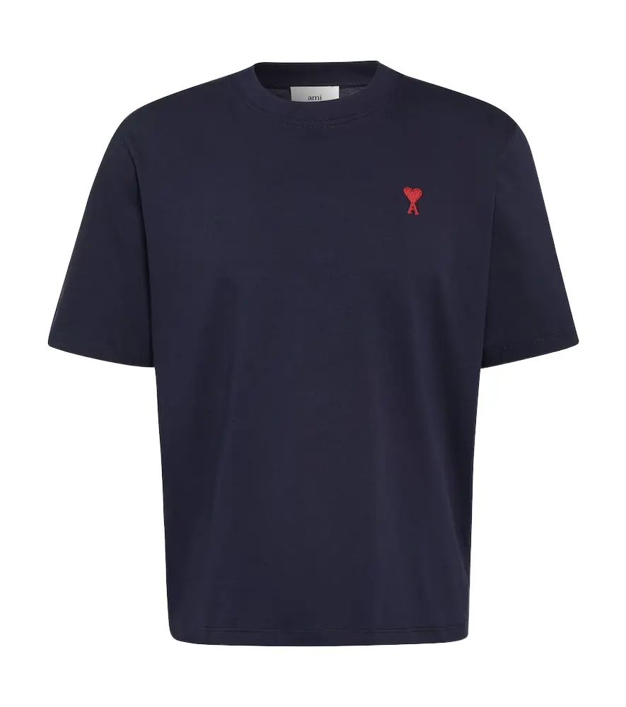Ami Paris Ami De Caur cotton jersey T-shirt