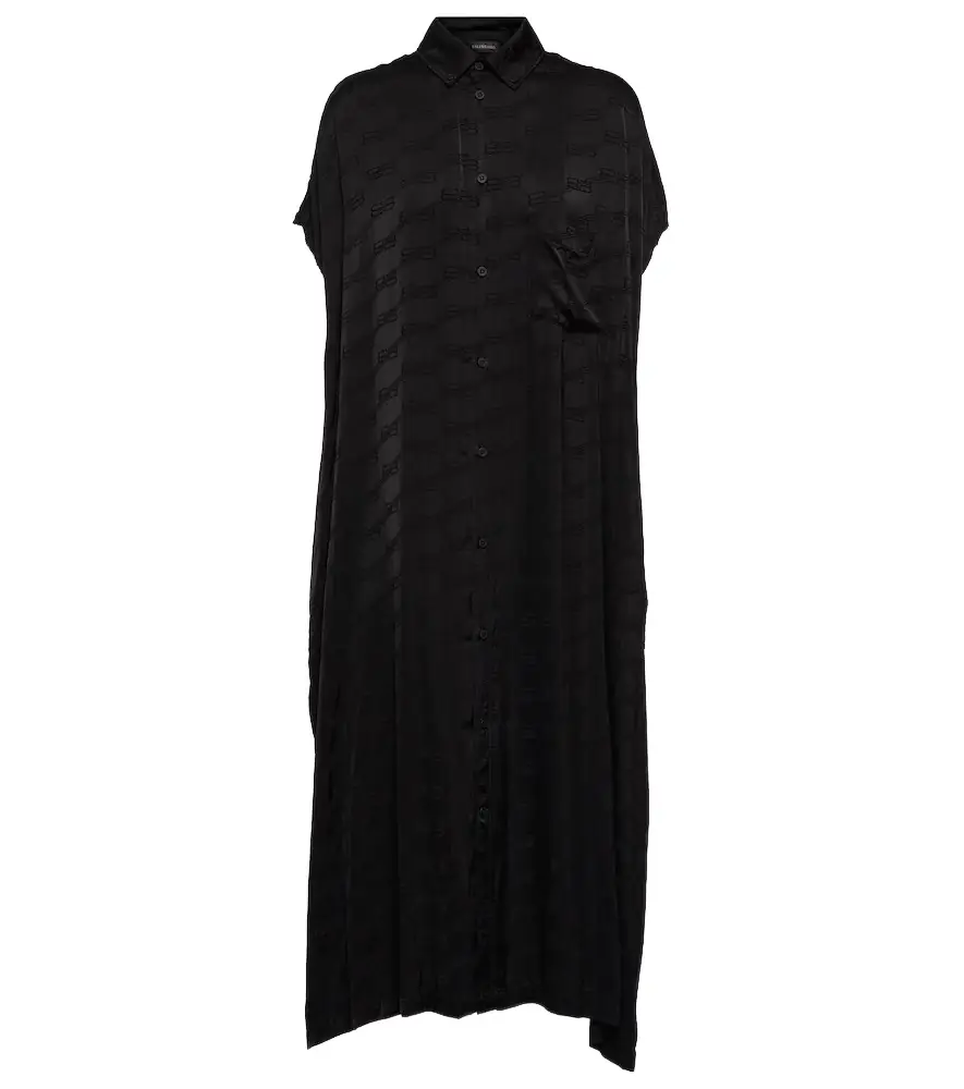 Balenciaga BB midi shirt dress