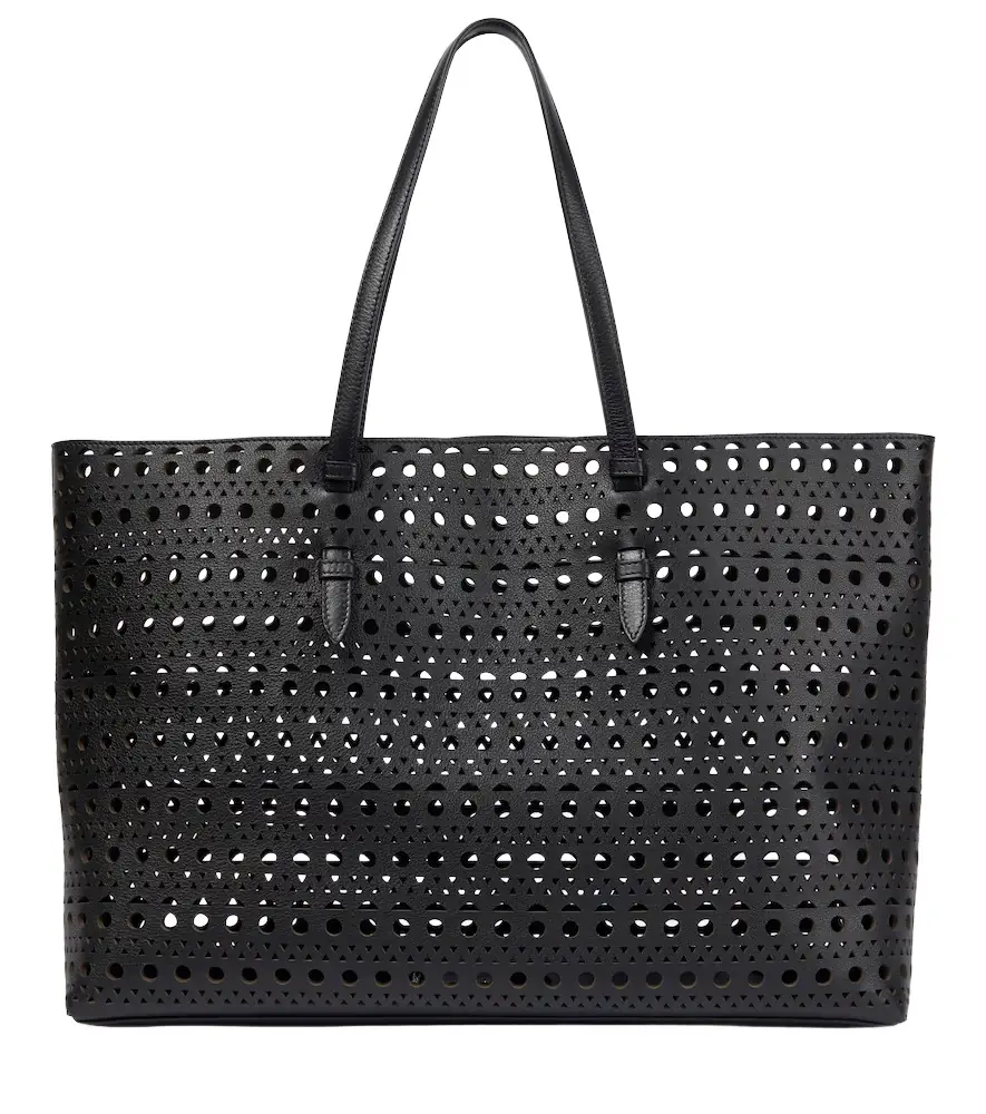 Alaia Alaïa Le Mina 44 Vienne leather tote bag
