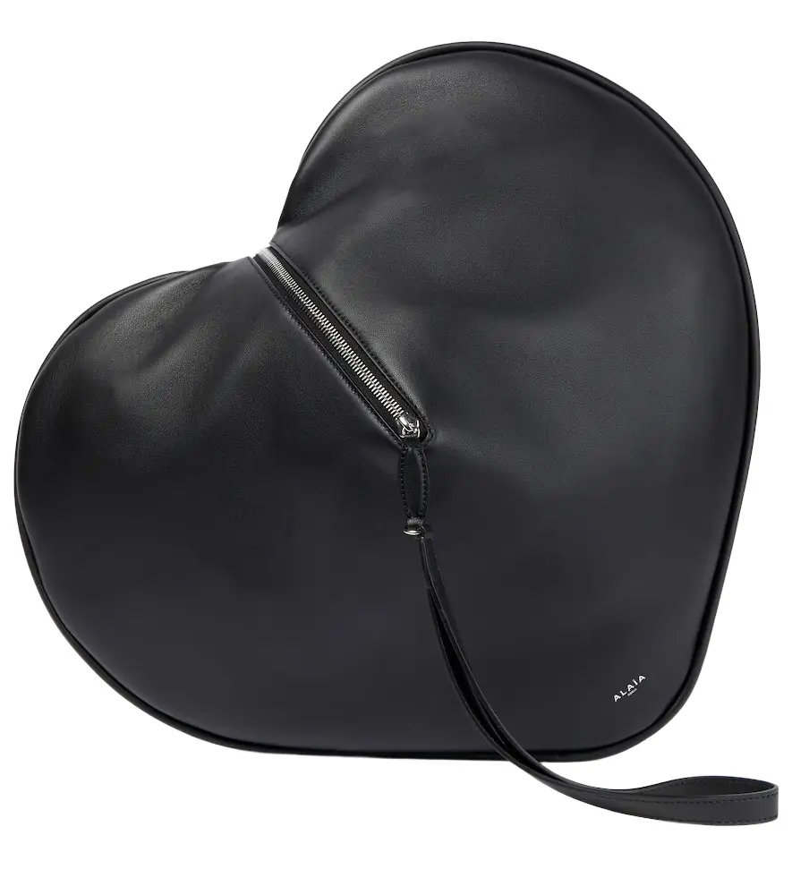 Alaia Alaïa Le Caur leather clutch