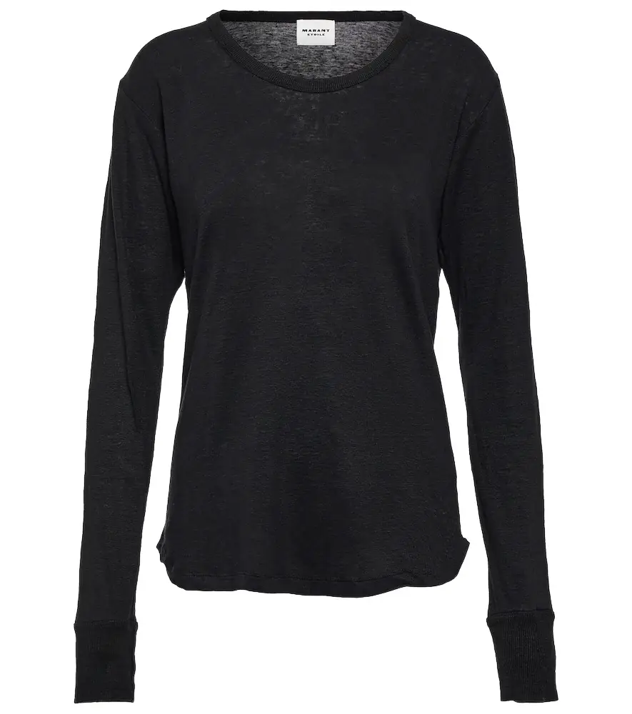 Marant Etoile Zeline linen top