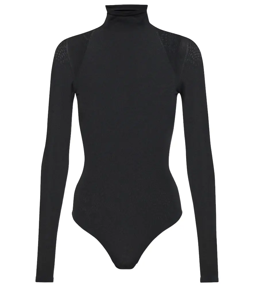 Alaia Alaïa Turtleneck jersey bodysuit