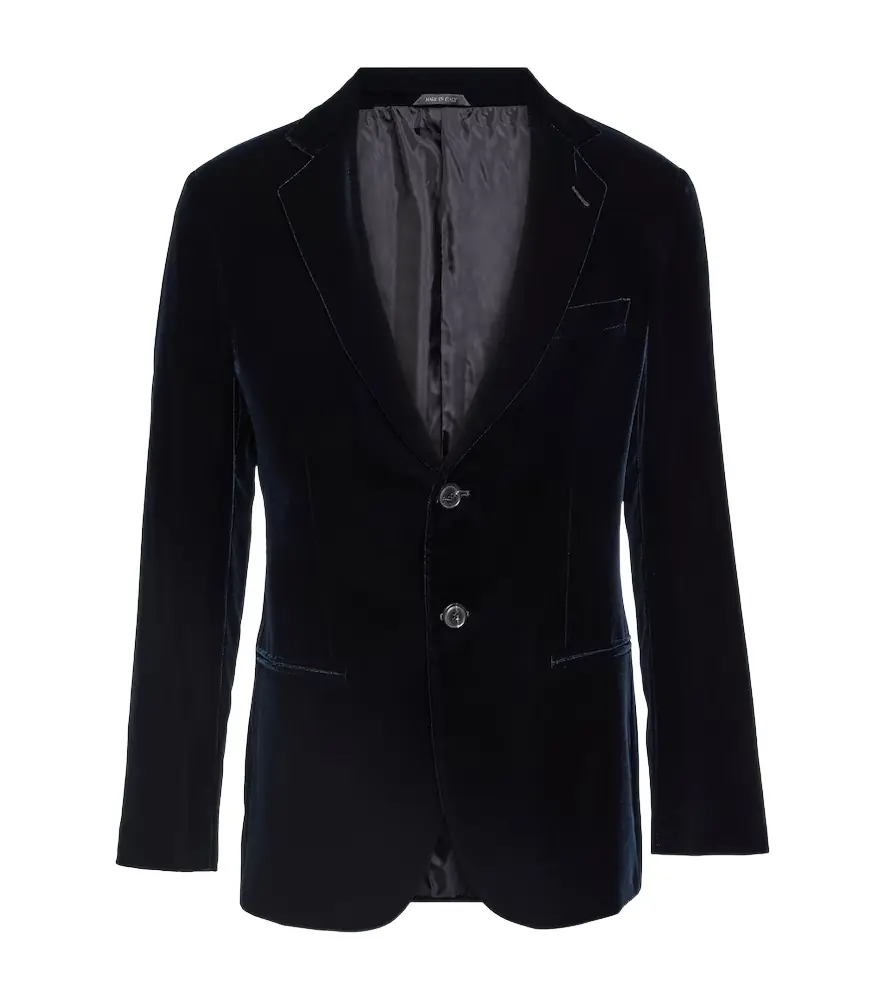 Giorgio Armani Velvet tuxedo jacket
