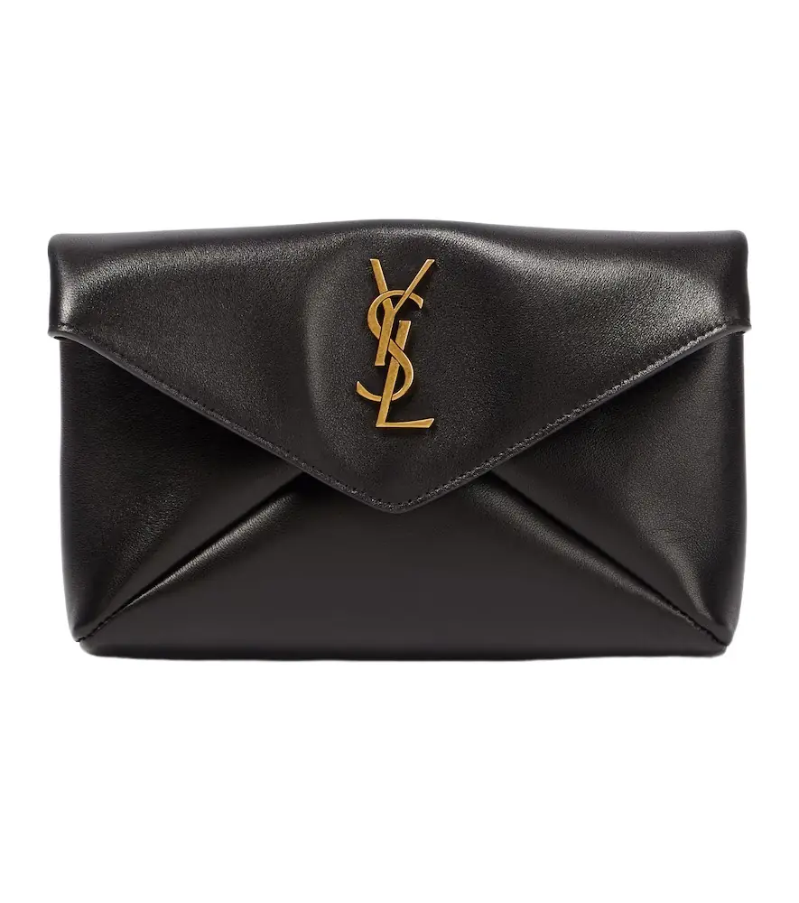 Saint Laurent Cassandre Small leather pouch
