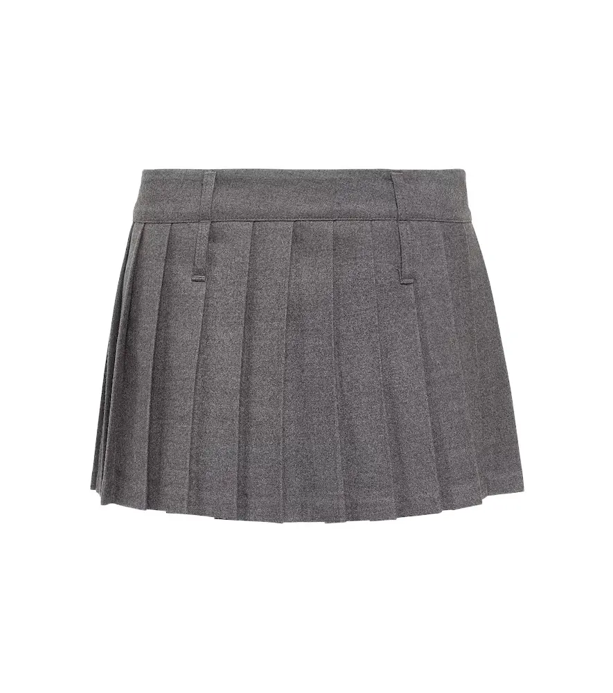 The Frankie Shop Blake pleated miniskirt