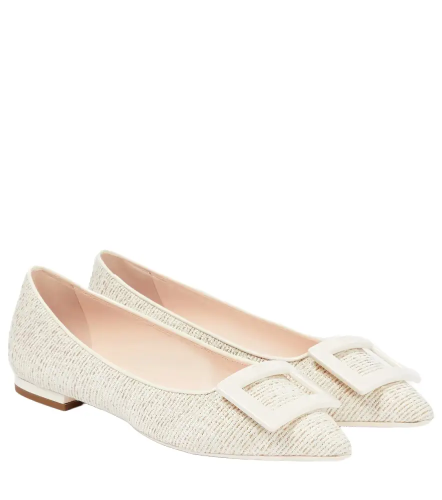 Roger Vivier Gommettine ballet flats