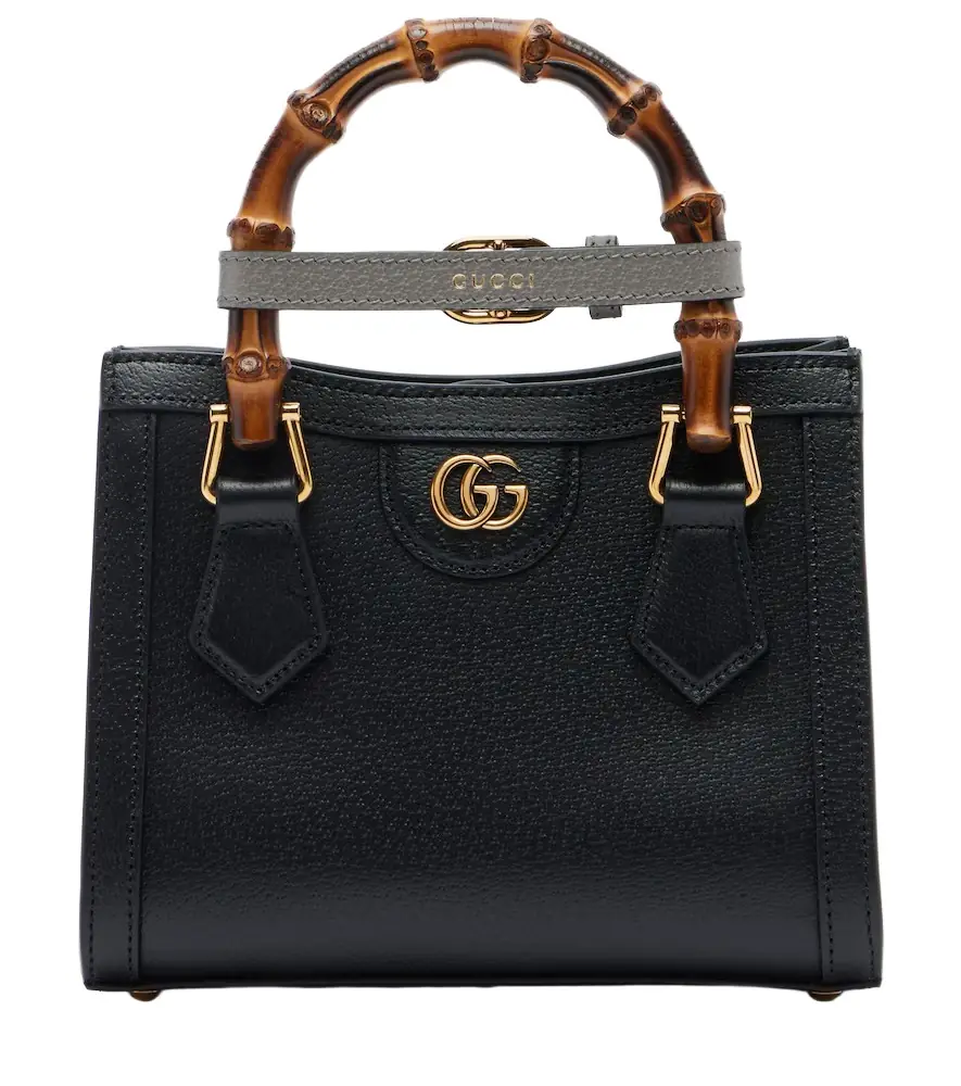 Diana Mini leather tote bag