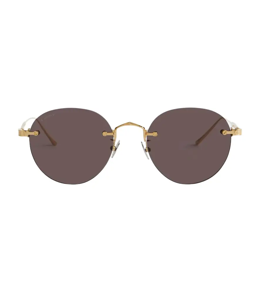 Cartier Eyewear Collection Signature C de Cartier round sunglasses