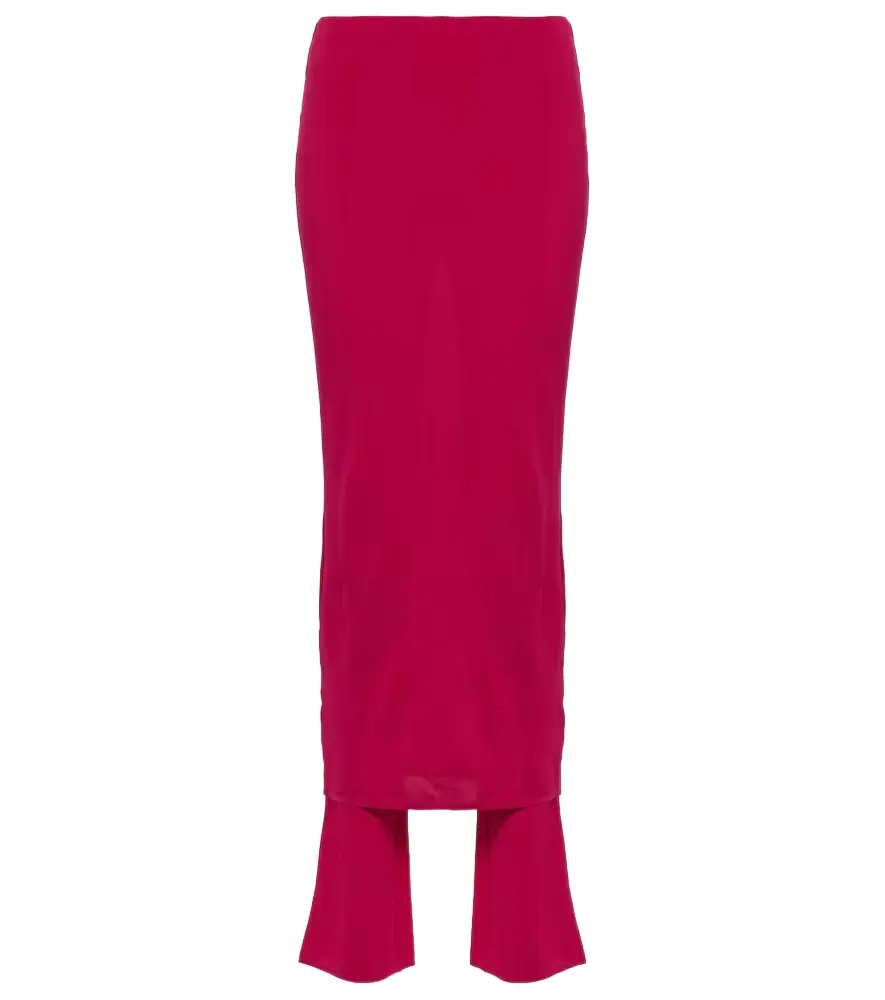 Alaia Alaïa High-rise jersey skirt pants