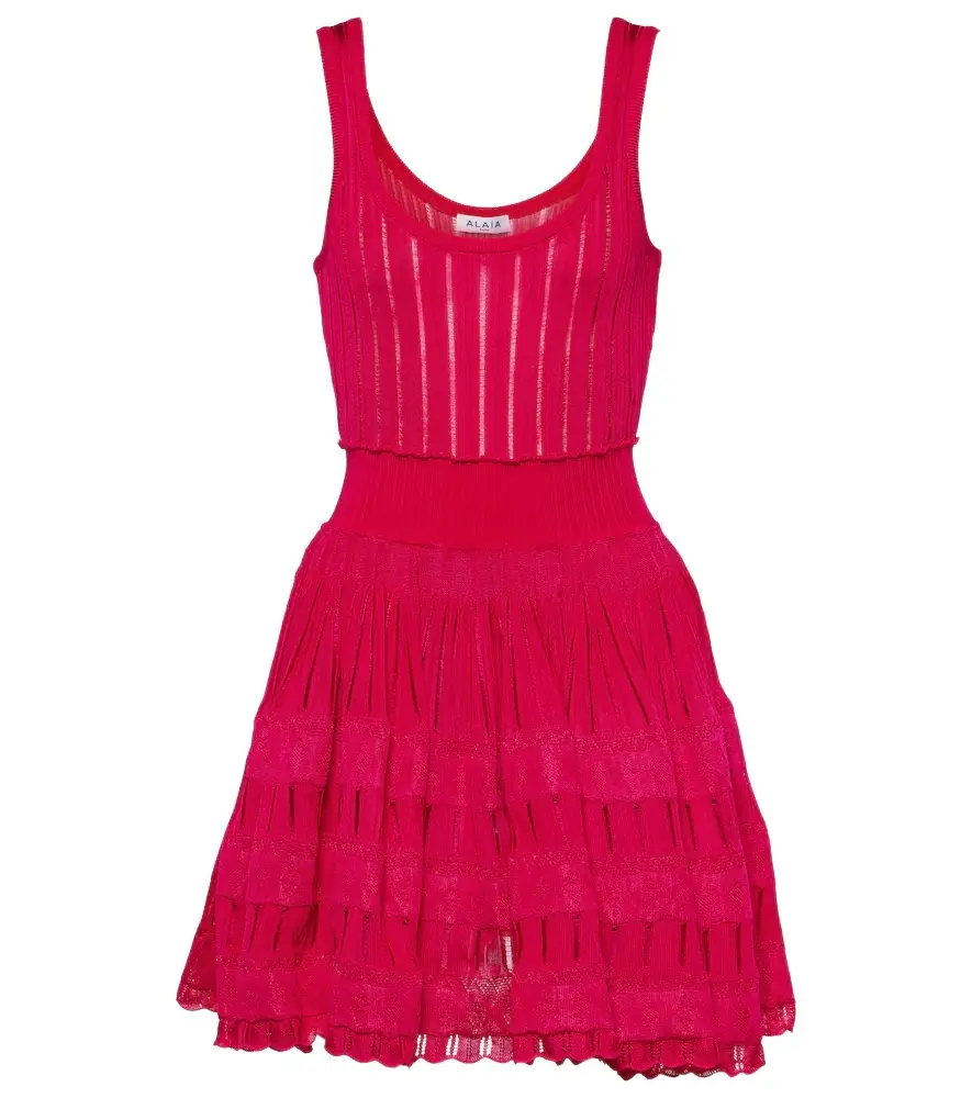 Alaia Alaïa Crinoline minidress