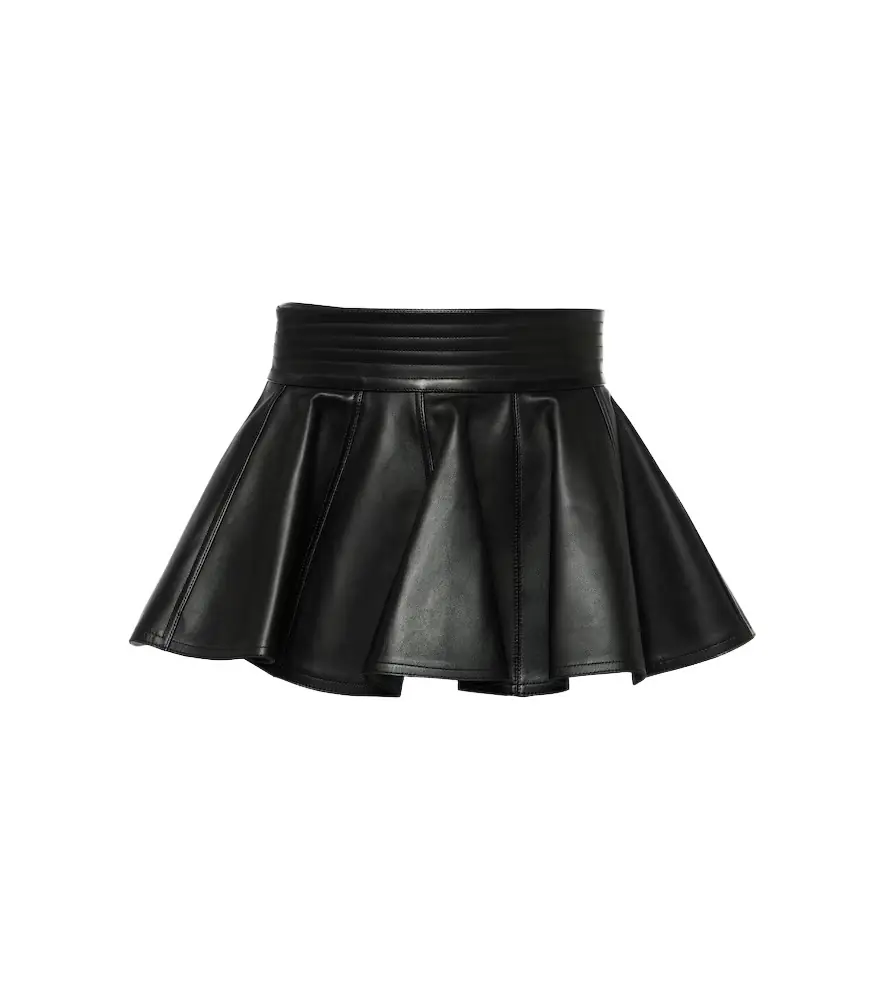 Alaia Alaïa Peplum leather belt