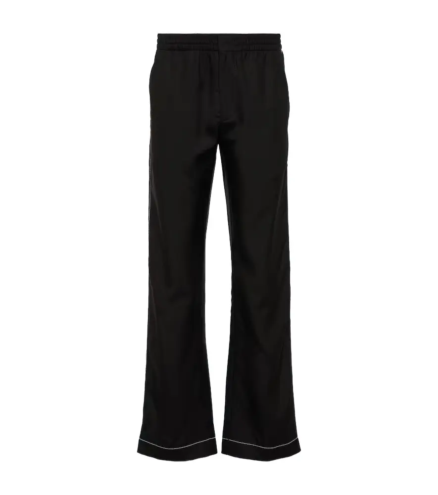 Prada Silk straight pants