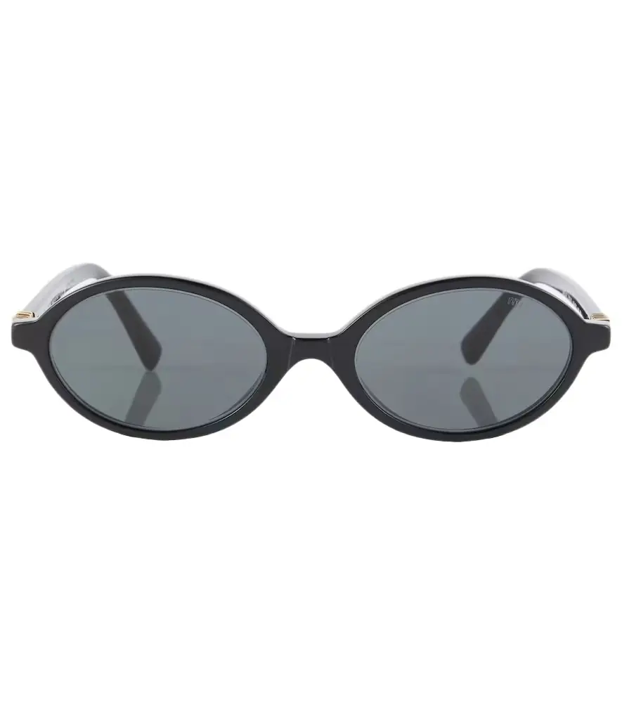 Miu Miu Logo round sunglasses