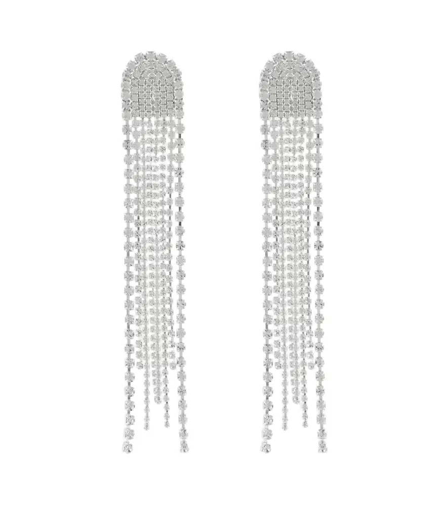 Magda Butrym Crystal-embellished drop earrings