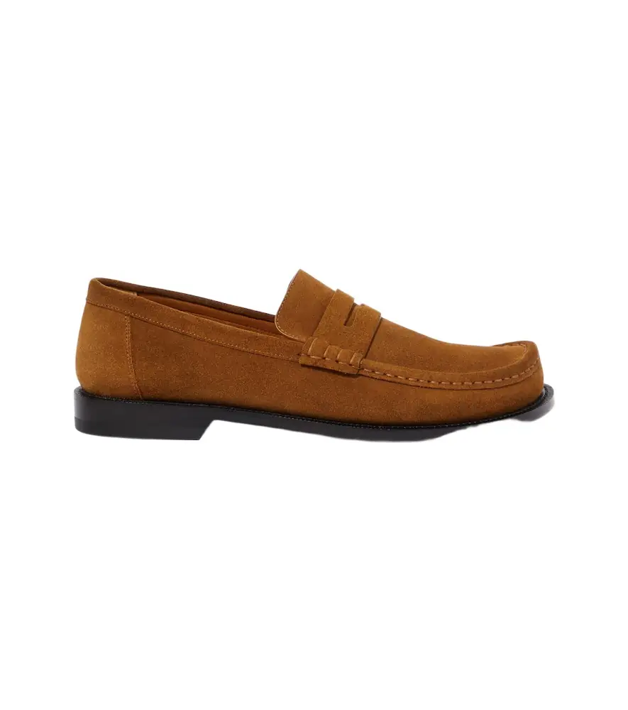 Loewe Campo suede loafers