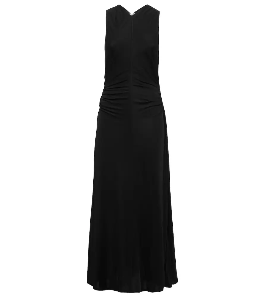 Bottega Veneta Knot jersey maxi dress
