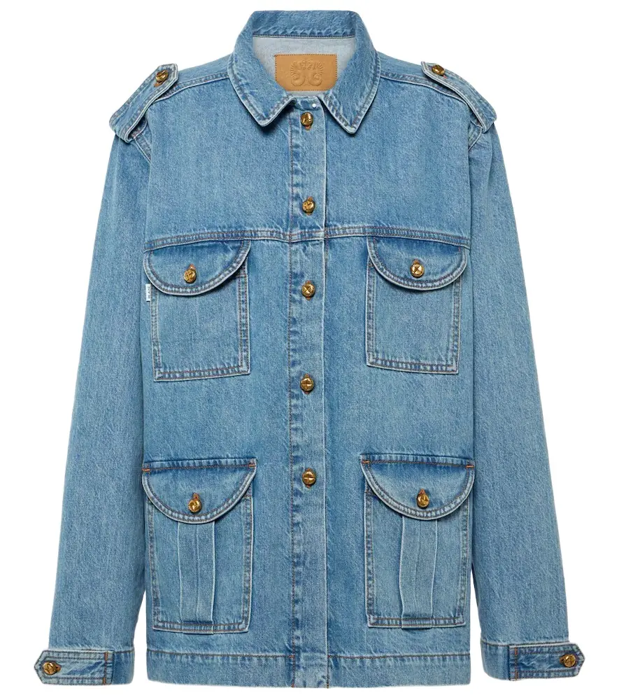 Blaze Milano Blazé Milano Sahariana oversized denim jacket