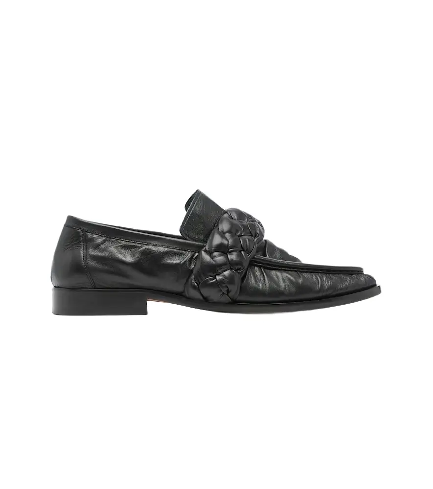 Bottega Veneta Astaire leather loafers