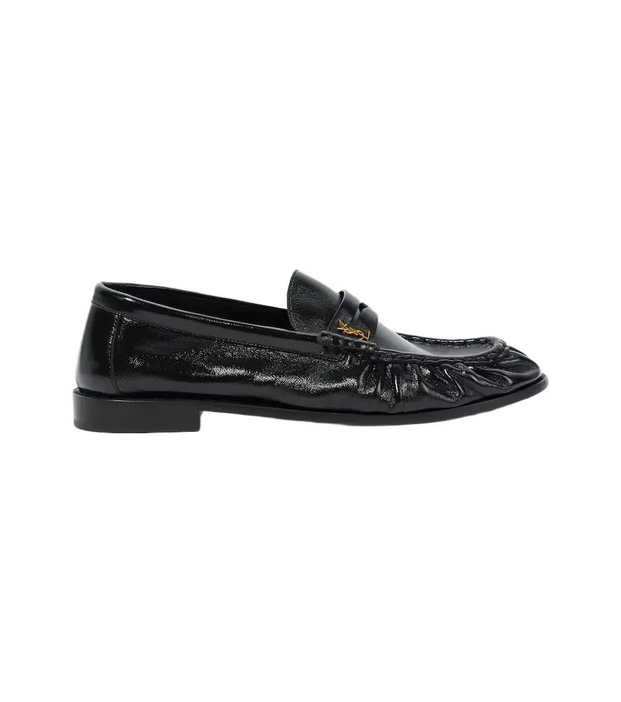 Saint Laurent Le Loafer leather penny loafers