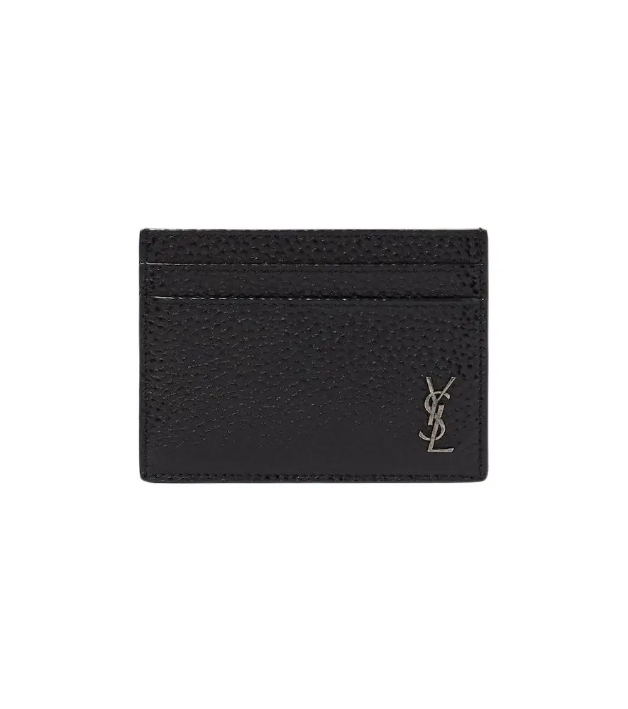 Saint Laurent Leather card holder