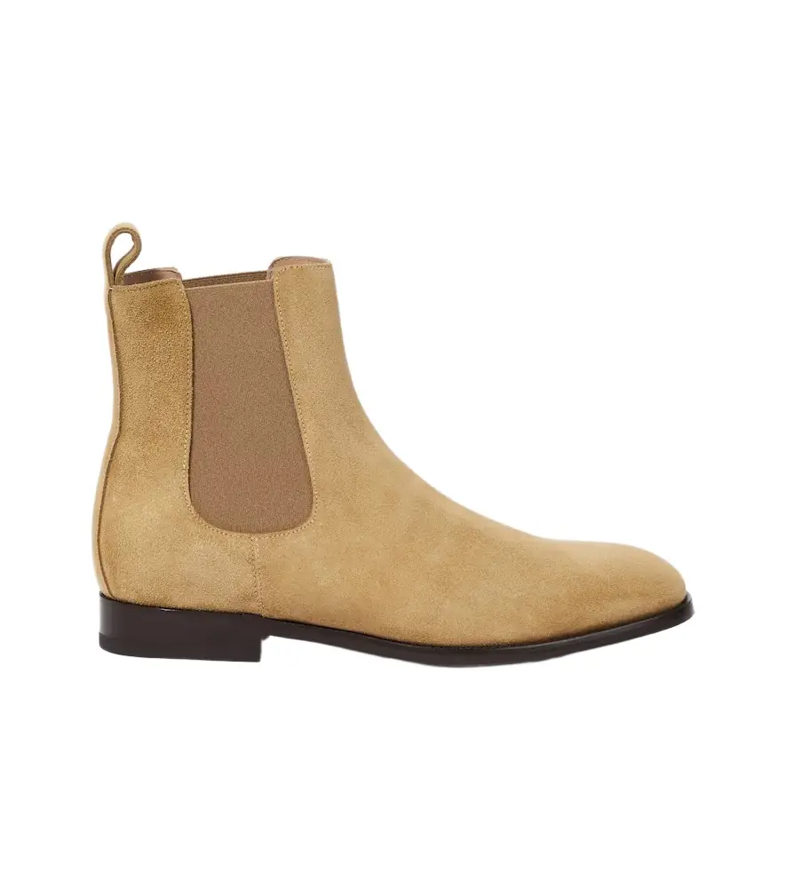 Manolo Blahnik Delsa suede Chelsea boots