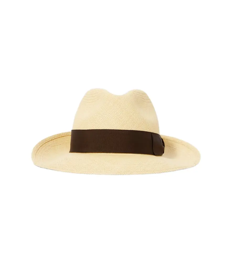Borsalino Amedeo straw Panama hat