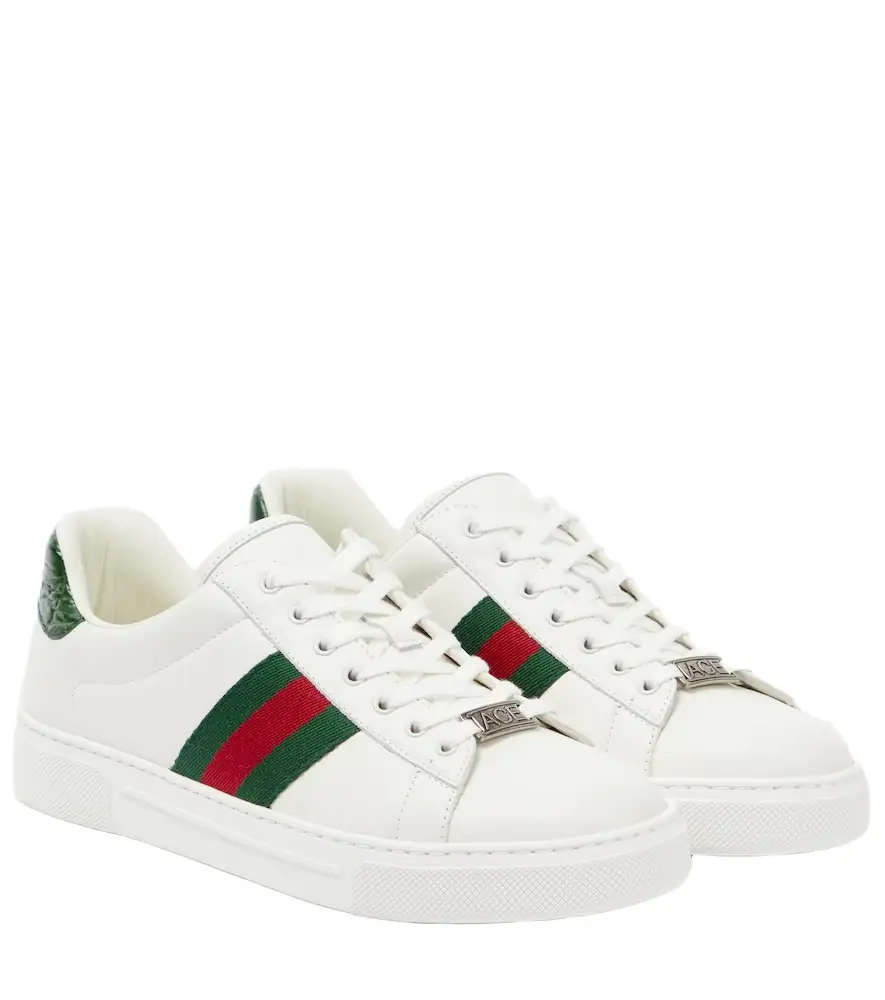 Gucci Ace leather sneakers