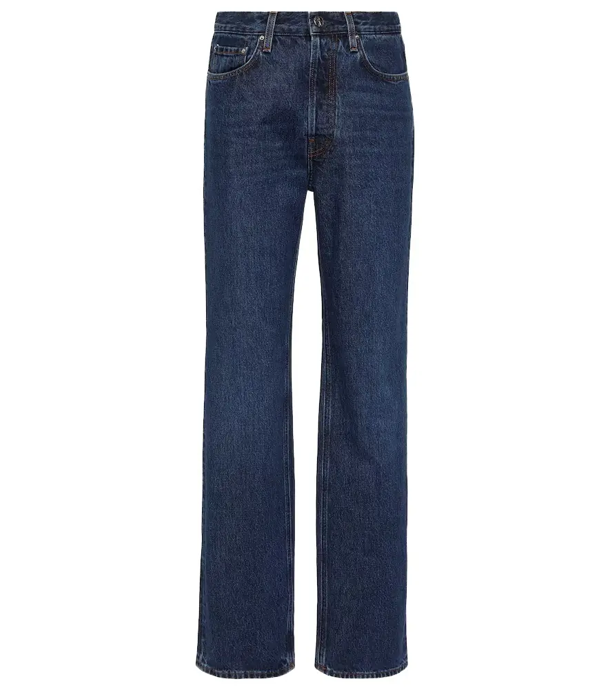 Toteme Classic Cut high-rise straight jeans