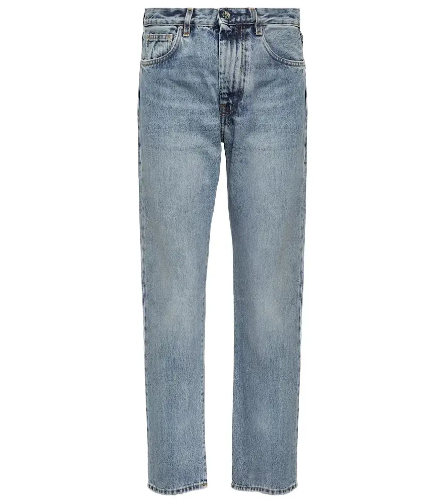 Toteme Twisted Seam mid-rise straight jeans