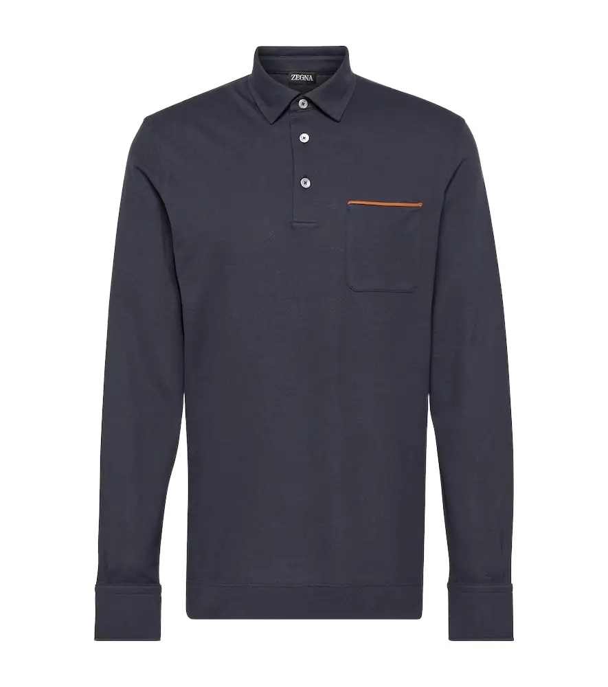 Zegna Cotton polo shirt