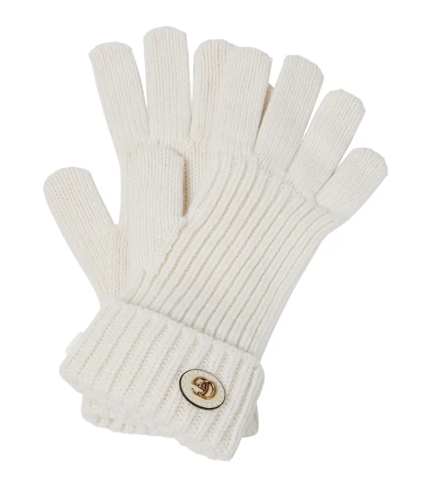 Gucci Wool and cashmere gloves