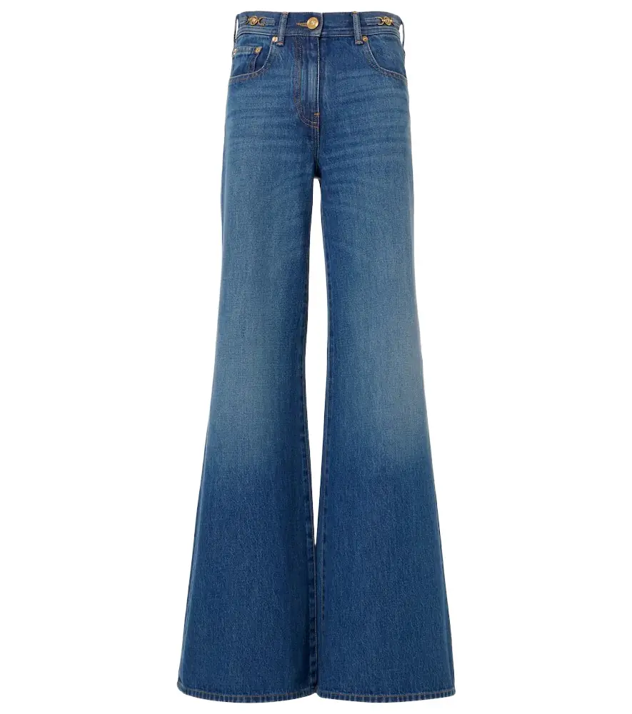 Versace Medusa '95 high-rise flared jeans