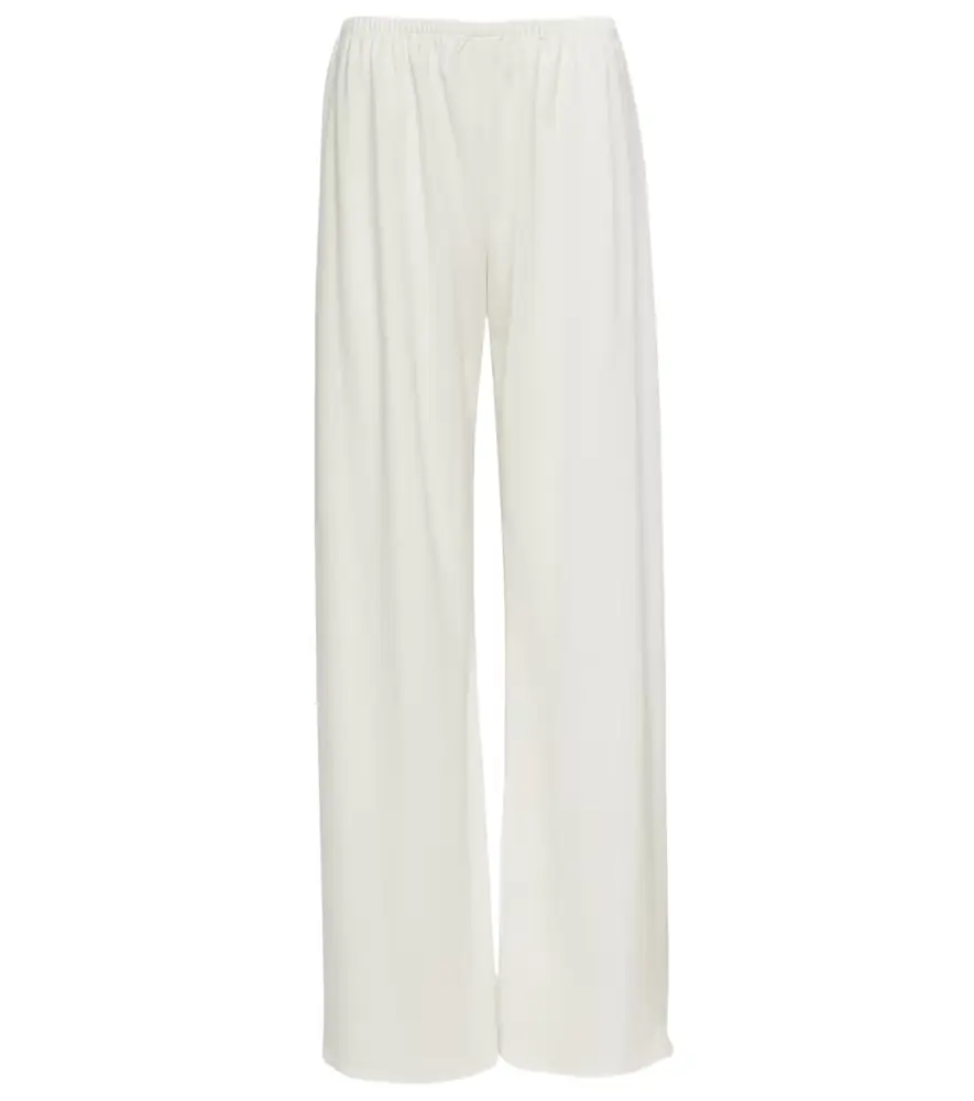 The Row Gala double-cady wide-leg pants