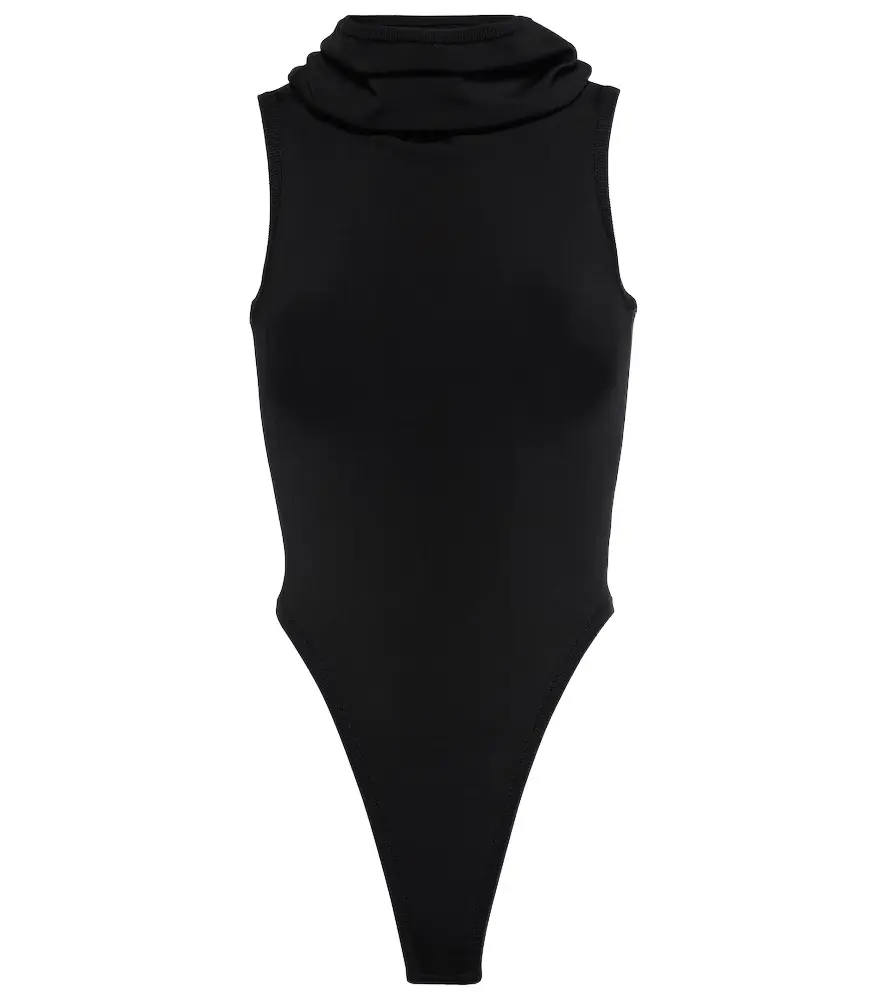Alaia Alaïa Hooded bodysuit