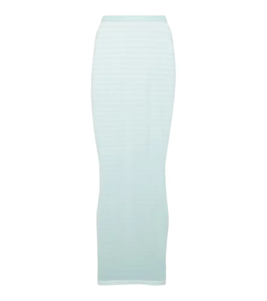 Alaia Alaïa Striped maxi skirt