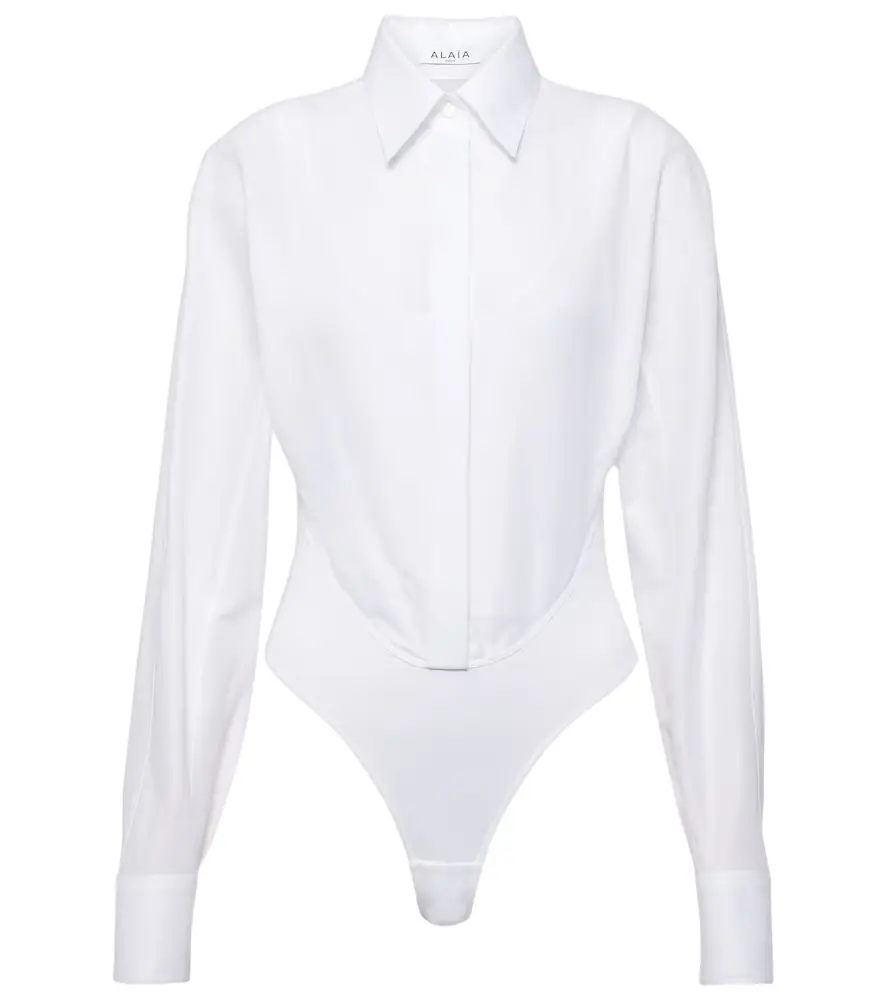 Alaia Alaïa Cotton bodysuit
